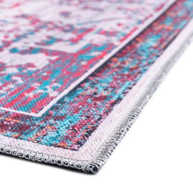 Detail image of 2' x 8' Washable Francesca Runner Rug