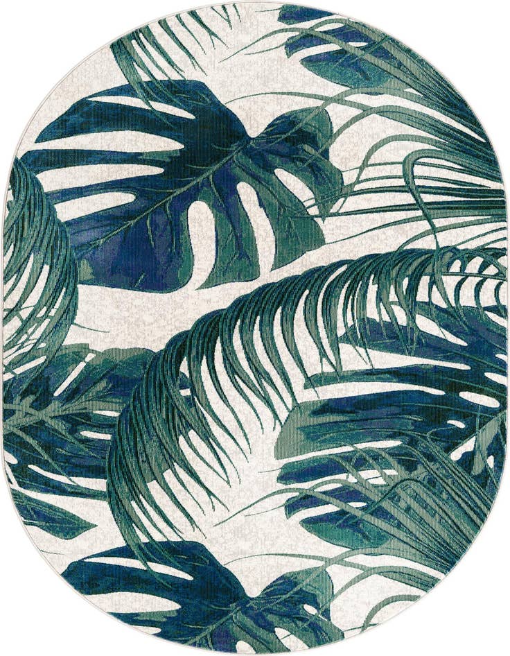 Detail image of 5' 3 x 7' 10 Blossom Oval Rug