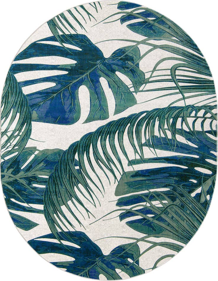 Detail image of 7' 10 x 10' Blossom Oval Rug