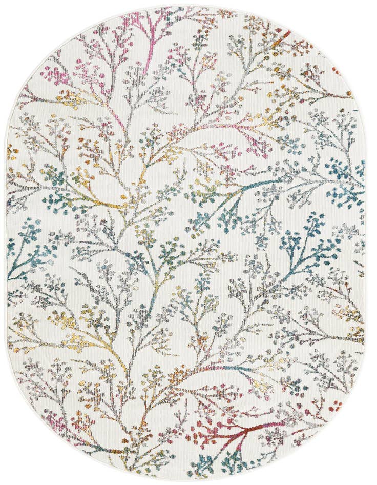 Detail image of 3' 3 x 5' 3 Blossom Oval Rug