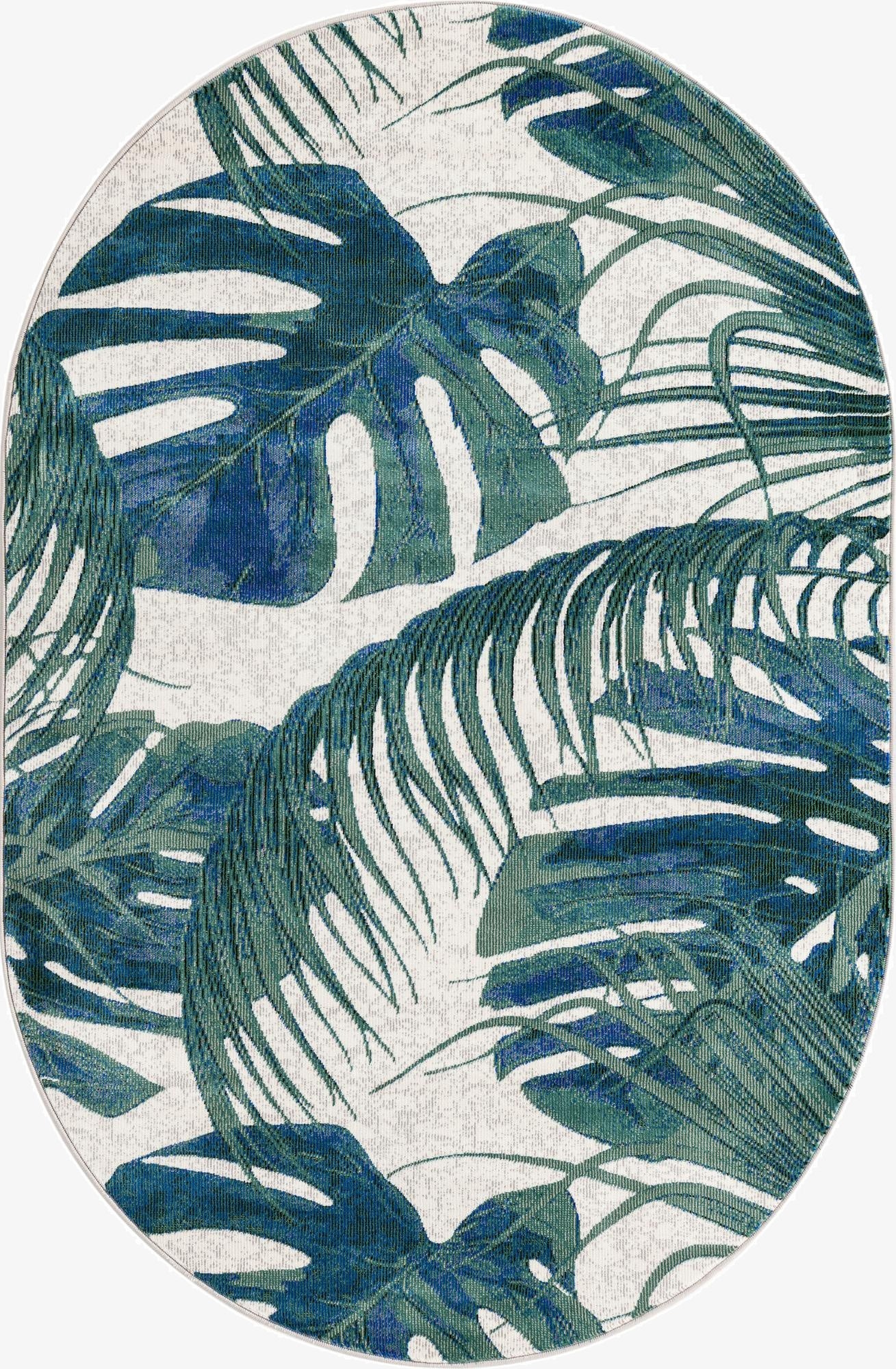 4' x 6' Blossom Oval Rug