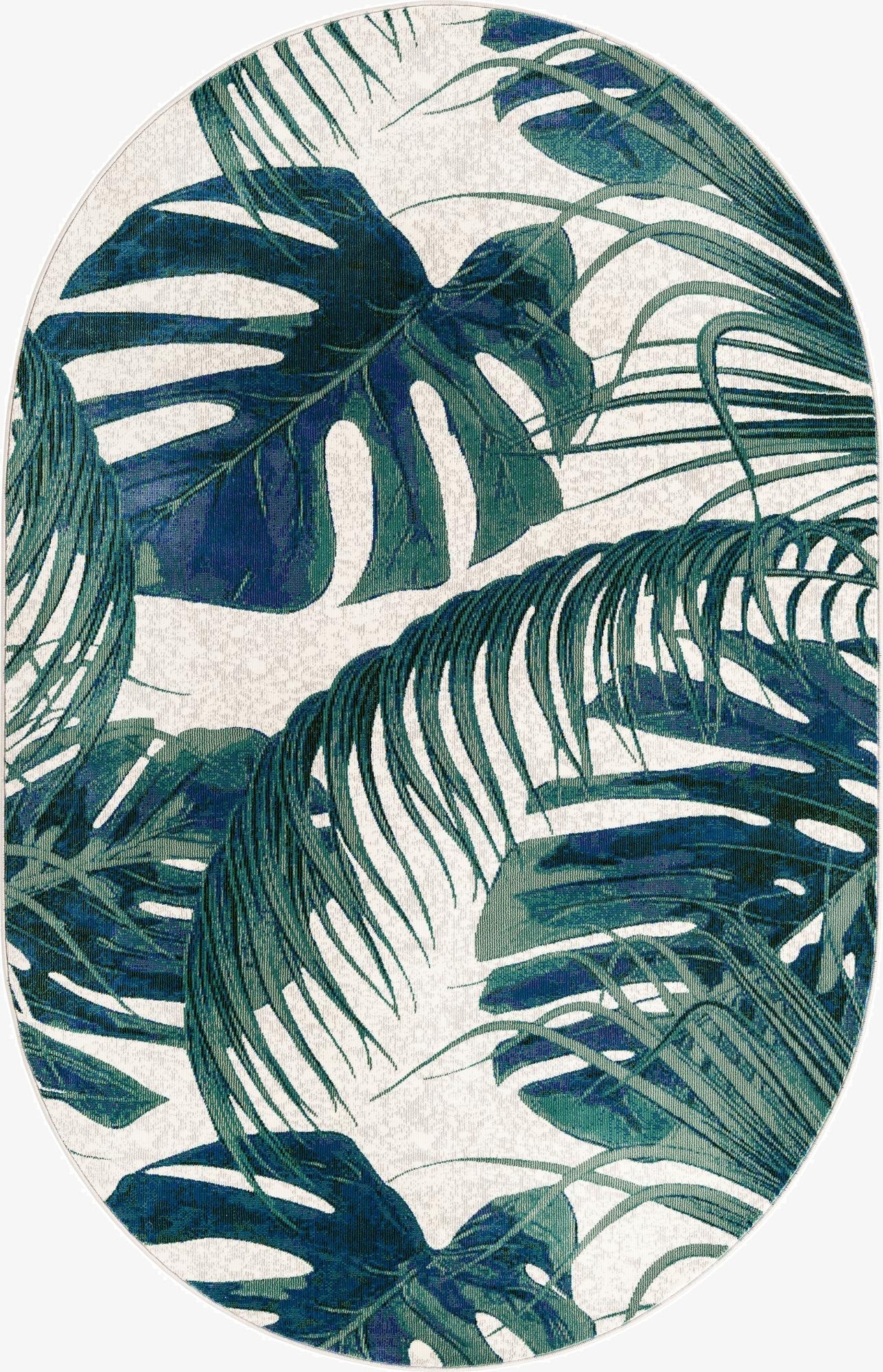 5' 3 x 7' 10 Blossom Oval Rug