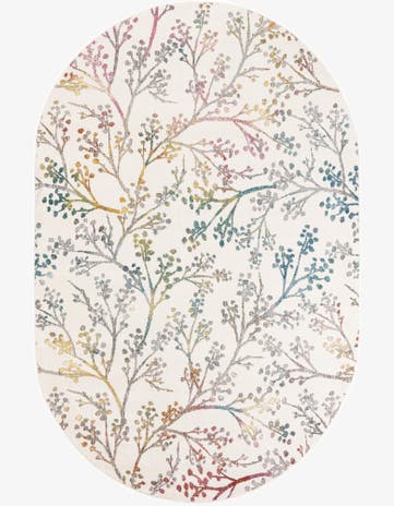 6' x 9' Blossom Oval Rug