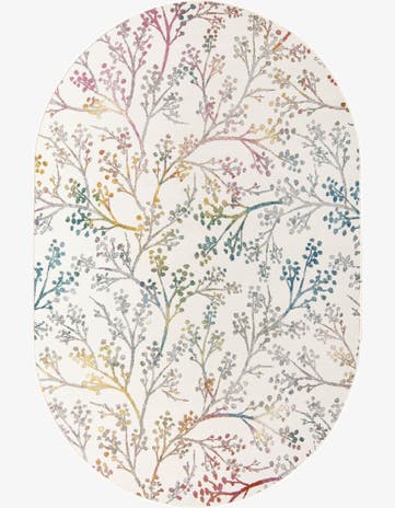 2' x 3' Blossom Oval Rug