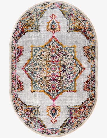 3' 7 x 5' 3 Budapest Oval Rug