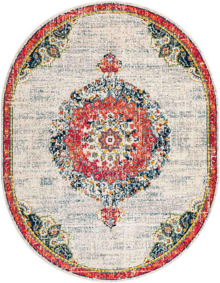Detail image of 7' 10 x 10' Carrington Oval Rug