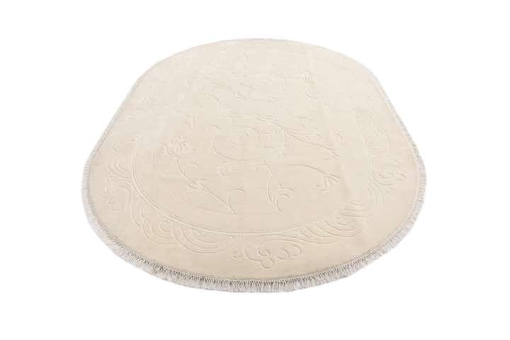 6' 6 x 9' 8 Hand Knotted Darya Wool Oval Rug
