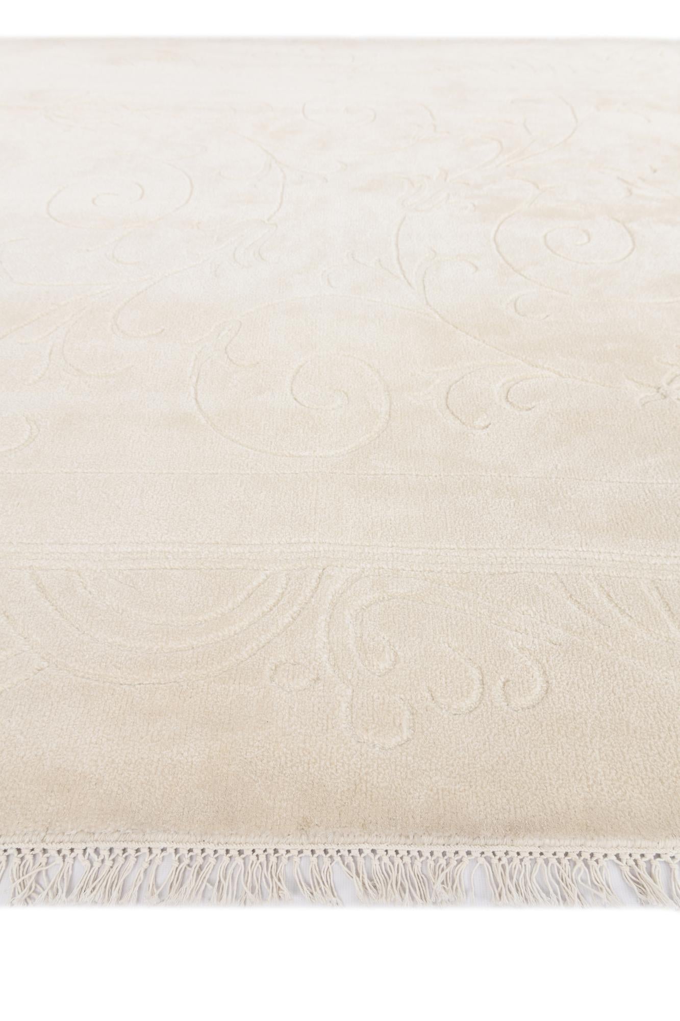 6' 6 x 9' 8 Hand Knotted Darya Wool Oval Rug