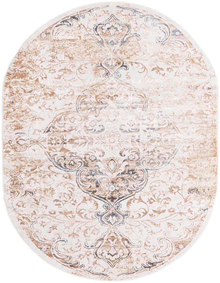 Detail image of 5' 3 x 8' Highbury Oval Rug