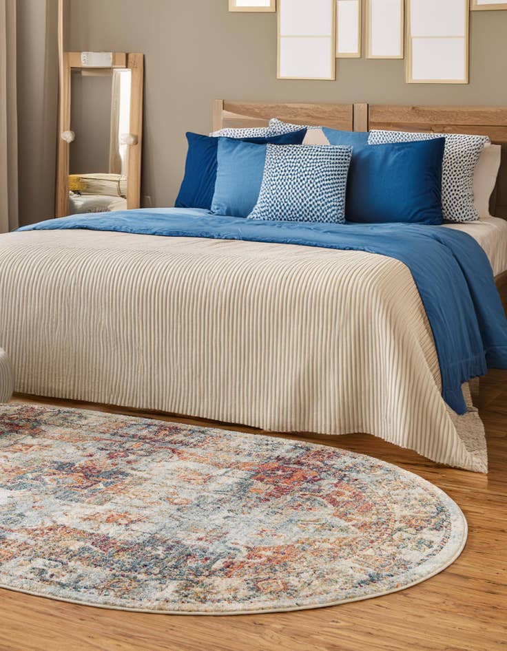 Detail image of 6' x 9' Isabella Oval Rug