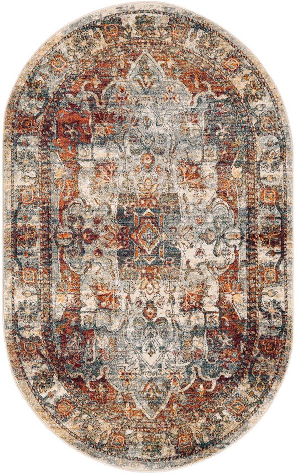 Detail image of 5' x 8' Isabella Oval Rug