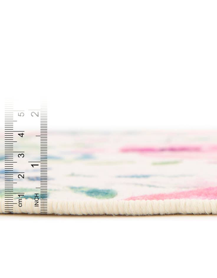 Detail image of 2' x 3' 1  Washable Jill Zarin Caribbean Indoor / Outdoor Oval Rug