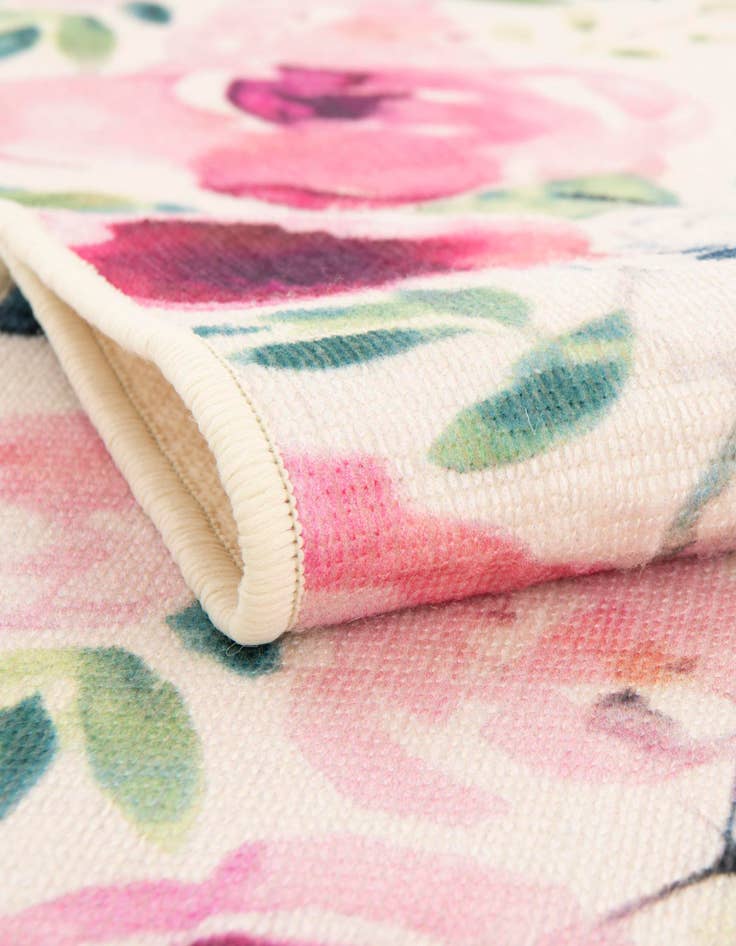 Detail image of 2' x 3' 1  Washable Jill Zarin Caribbean Indoor / Outdoor Oval Rug