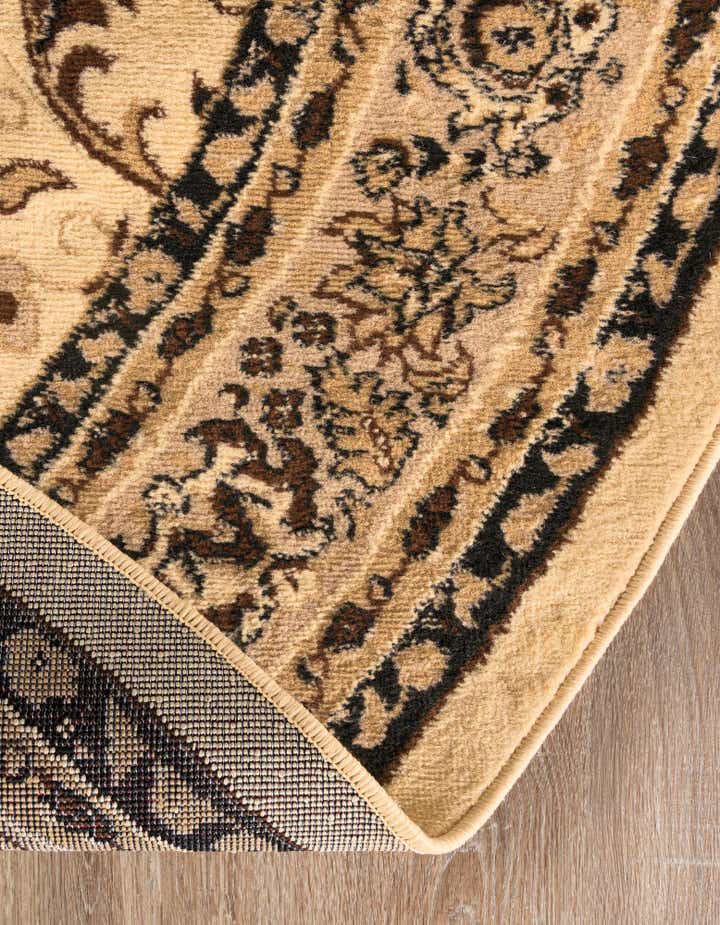7' 10 x 10' Kashan Design Oval Rug
