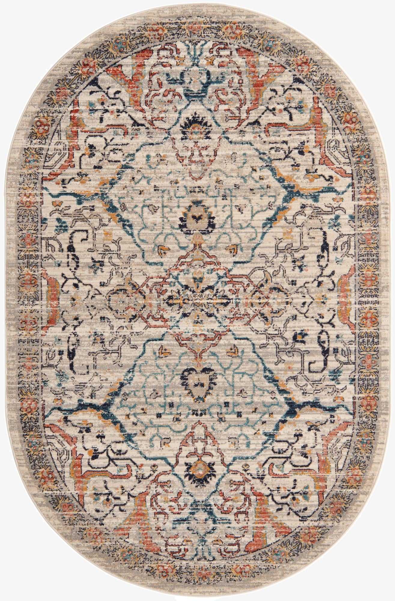 5' 3 x 8' Lola Oval Rug