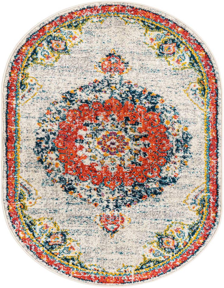 Detail image of 3' x 5' 3 Madeline Oval Rug