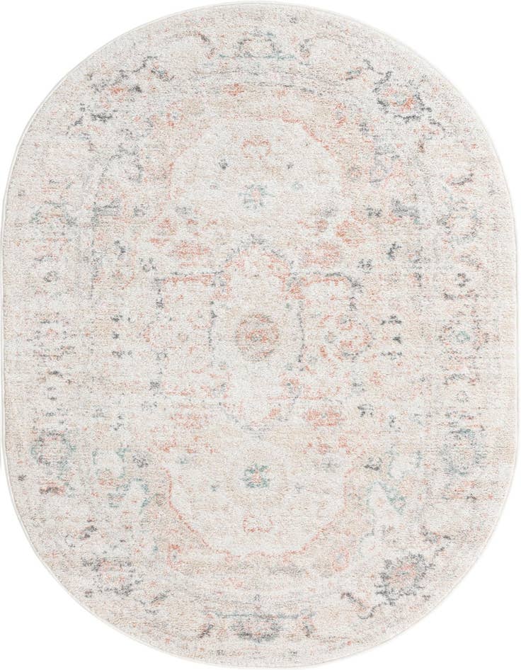Detail image of 2' x 3' Madeline Vintage Oval Rug