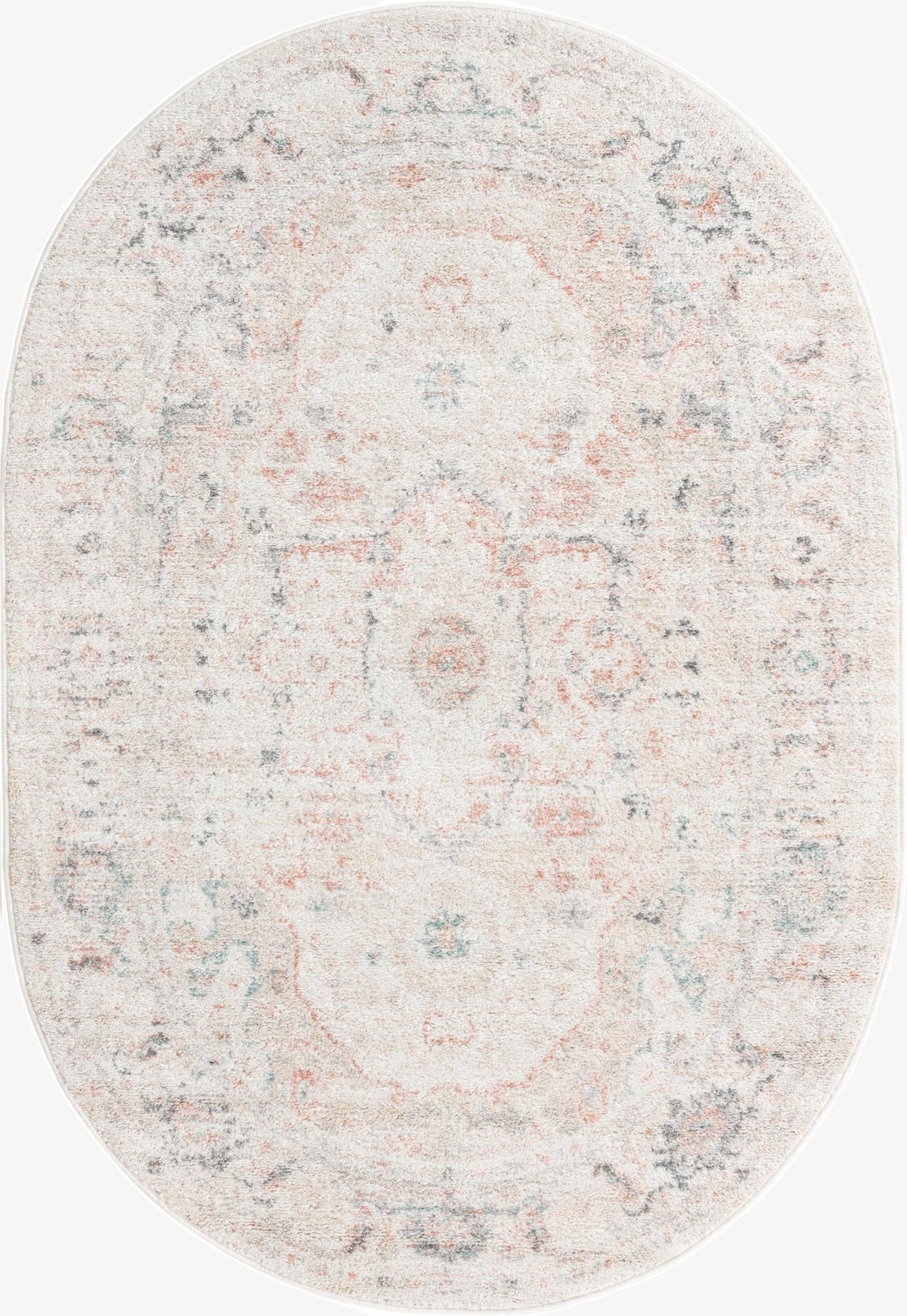 3' 3 x 5' 3 Madeline Vintage Oval Rug