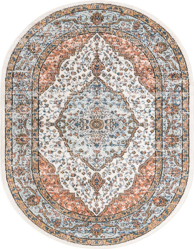 Detail image of 4' x 6' Nyla Oval Rug