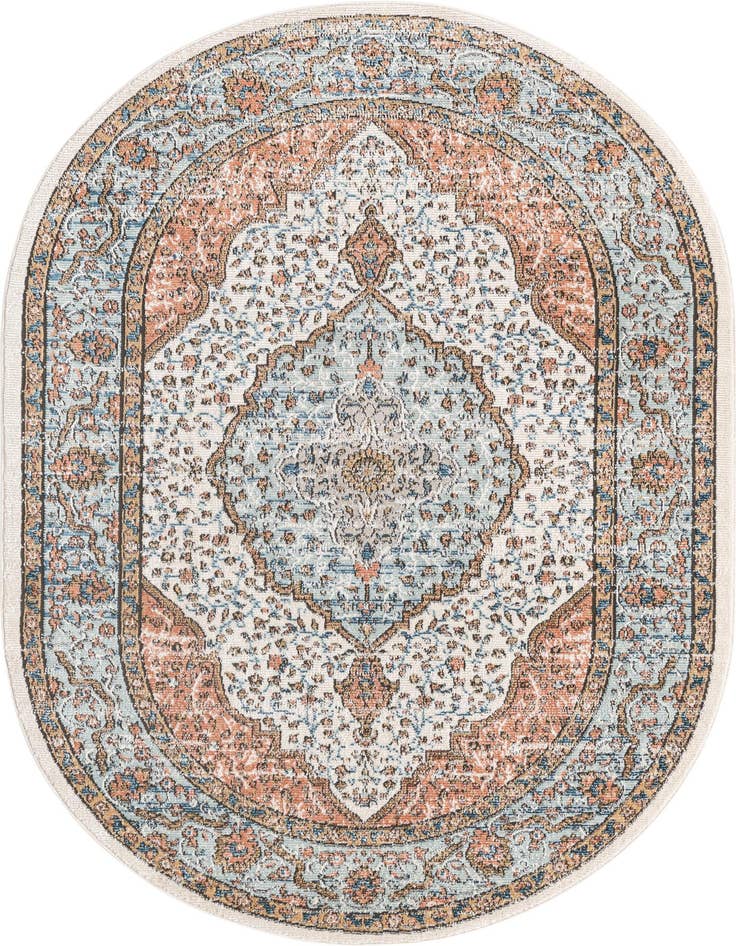 Detail image of 5' 3 x 8' Nyla Oval Rug