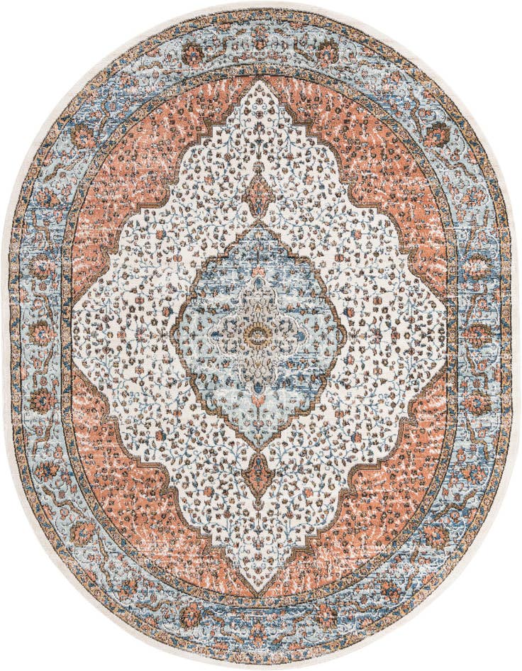 Detail image of 7' 10 x 10' Nyla Oval Rug