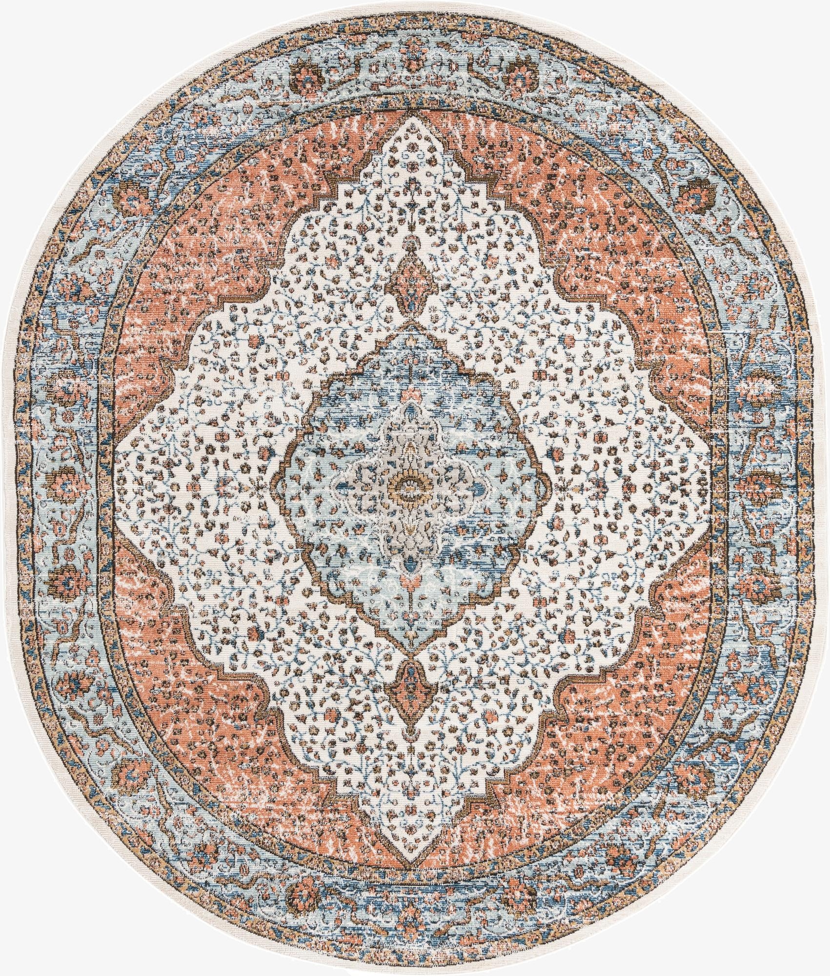 Primary image 7' 10 x 10' Nyla Oval Rug