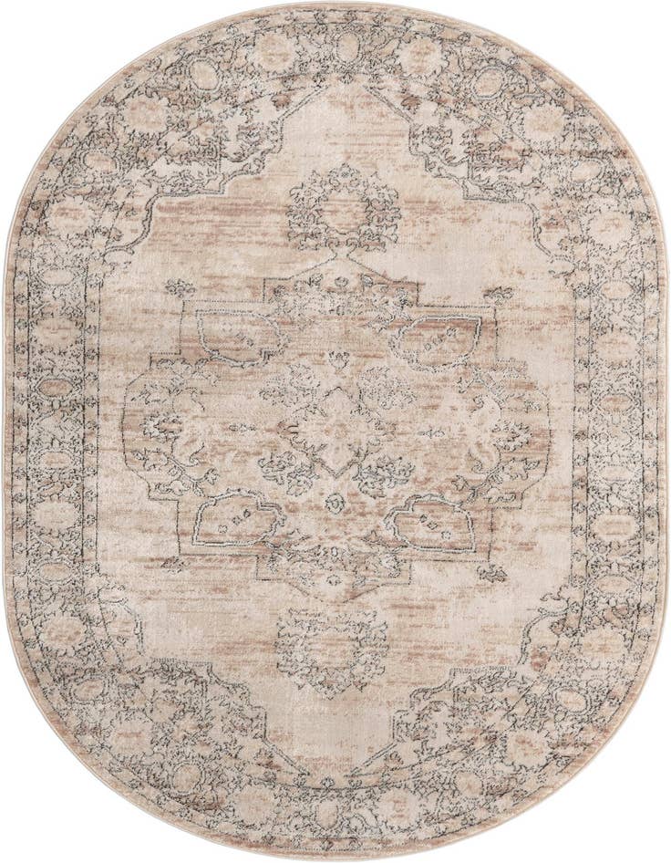 Detail image of 5' 3 x 8' Oregon Oval Rug