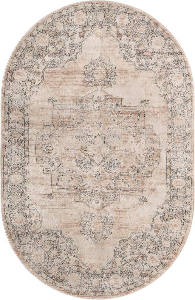 5' 3 x 8' Oregon Oval Rug