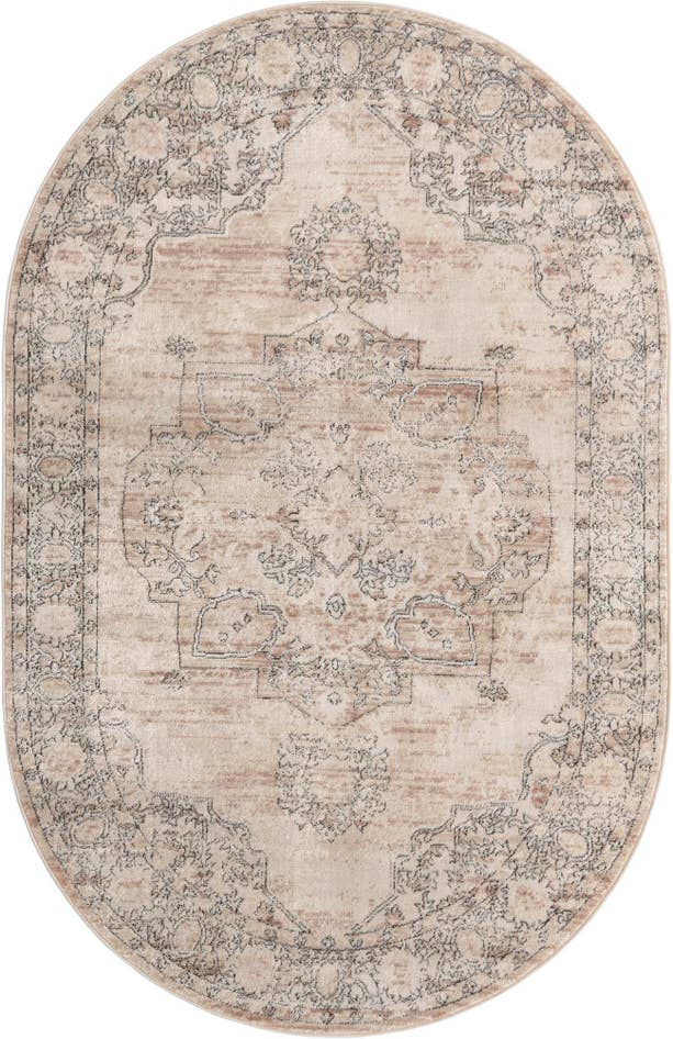 Detail image of 5' 3 x 8' Oregon Oval Rug