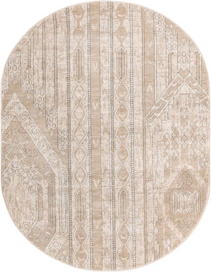 Detail image of 5' 3 x 8' Oregon Oval Rug