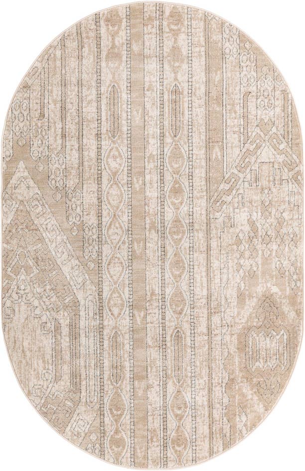 Detail image of 5' 3 x 8' Oregon Oval Rug