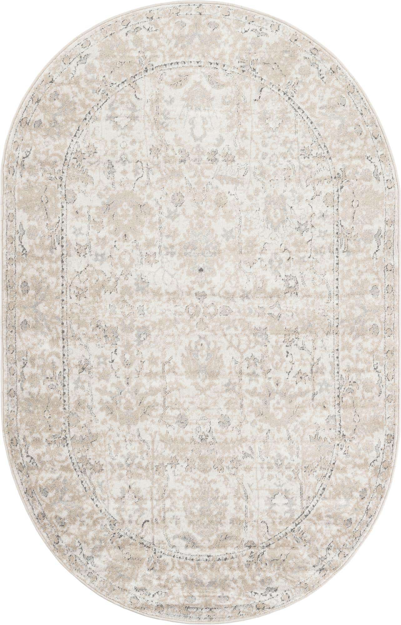 5' 3 x 8' Oregon Oval Rug