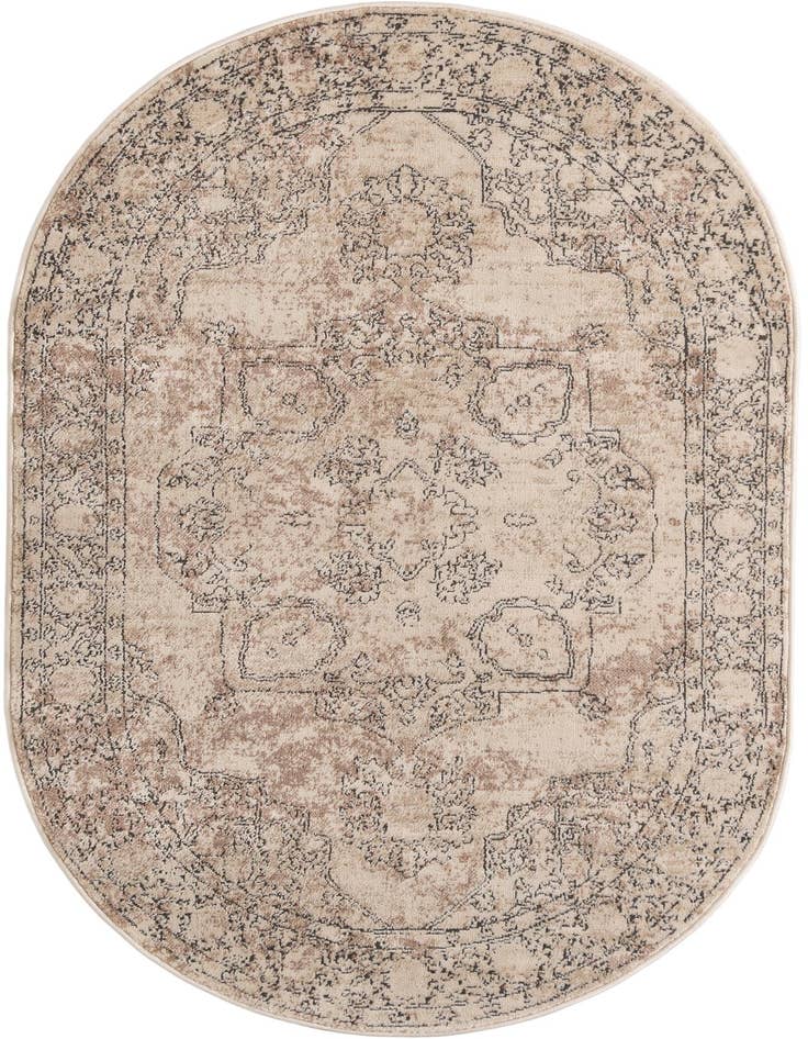 Detail image of 4' 1 x 6' 1 Oregon Oval Rug