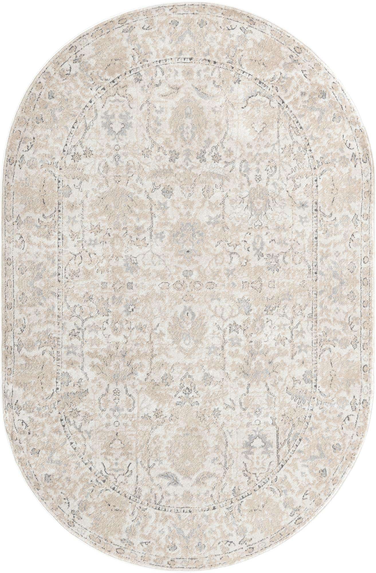 6' 1 x 9' Oregon Oval Rug