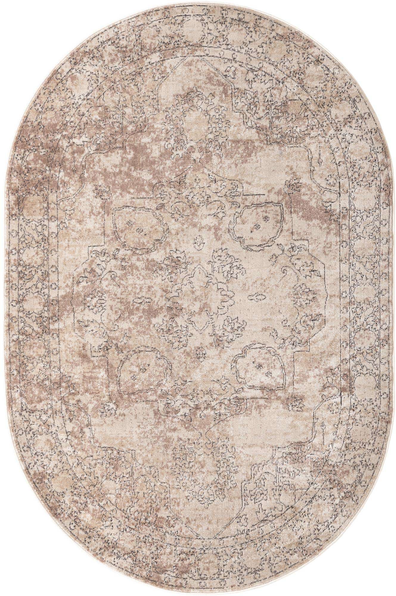 6' 1 x 9' Oregon Oval Rug