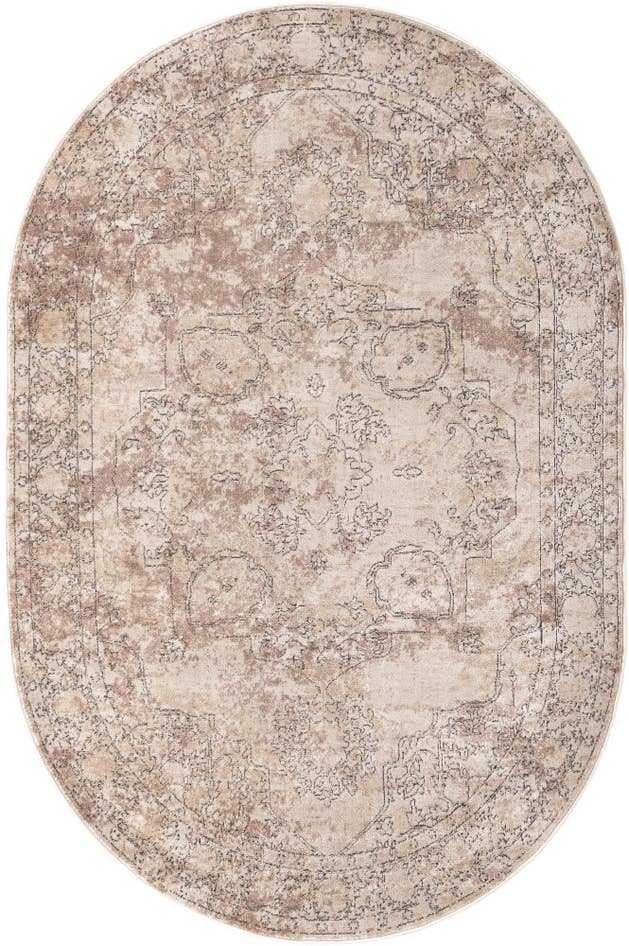 Detail image of 6' 1 x 9' Oregon Oval Rug