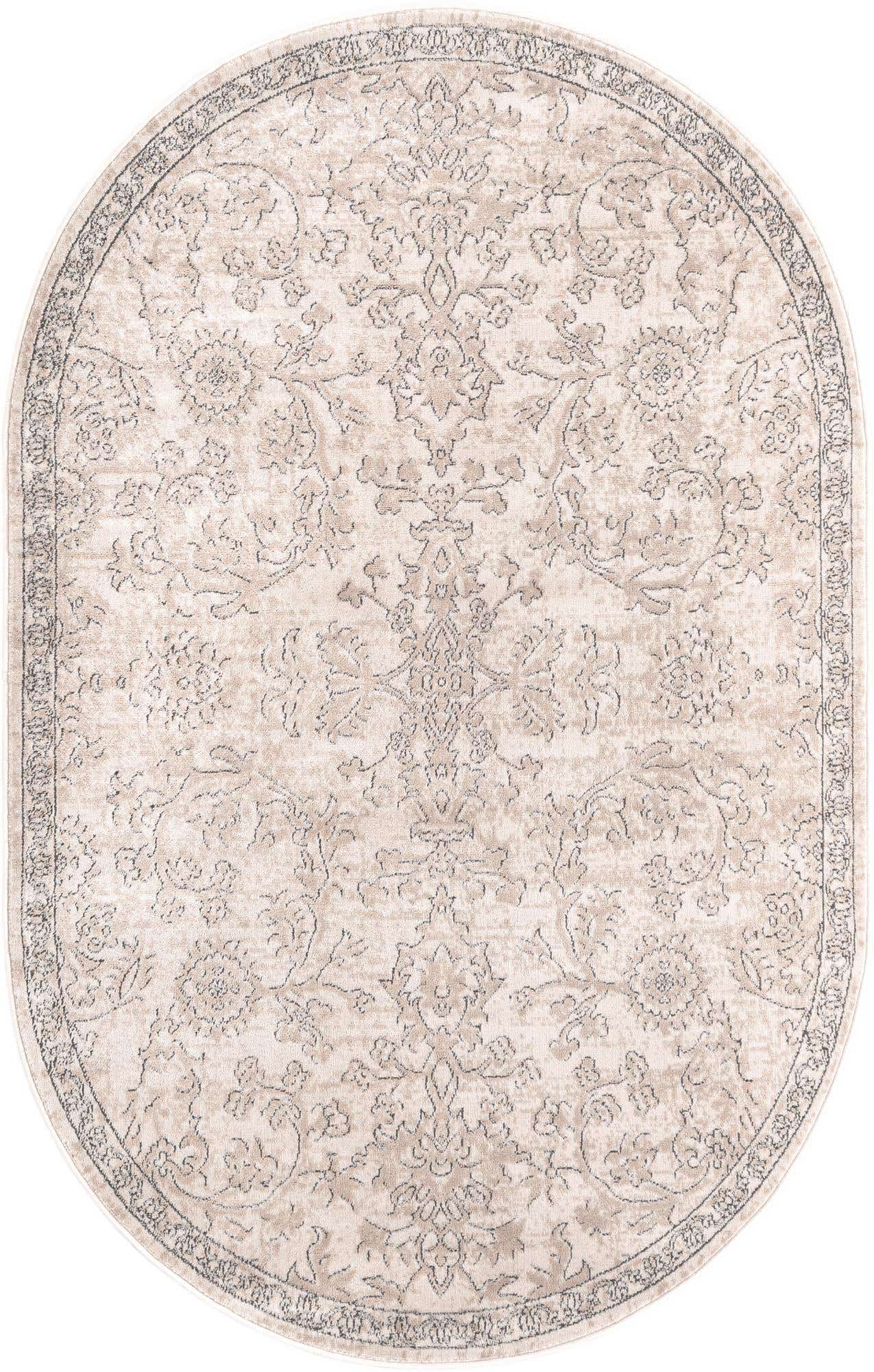 5' 3 x 8' Oregon Oval Rug