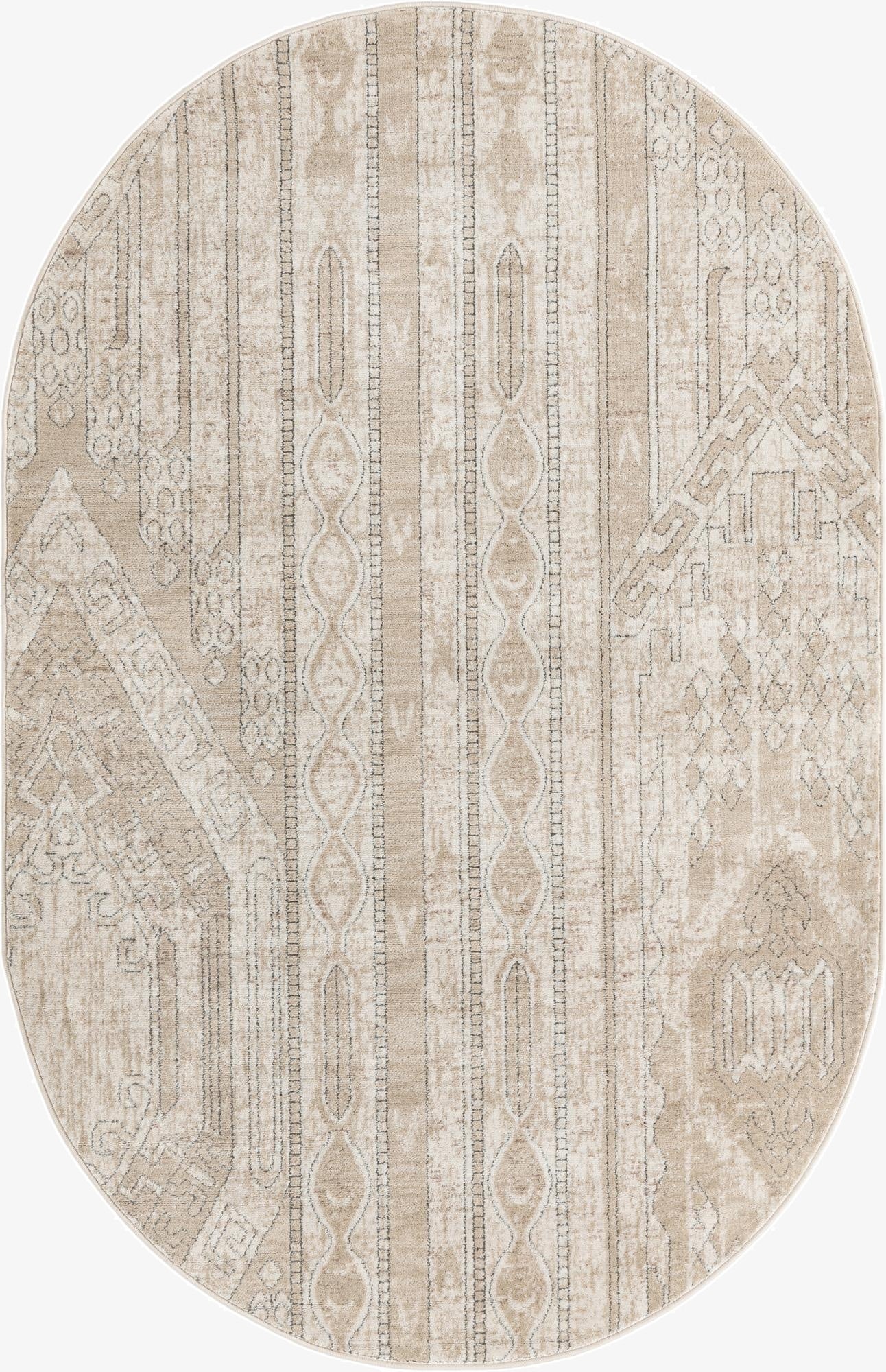 5' 3 x 8' Oregon Oval Rug