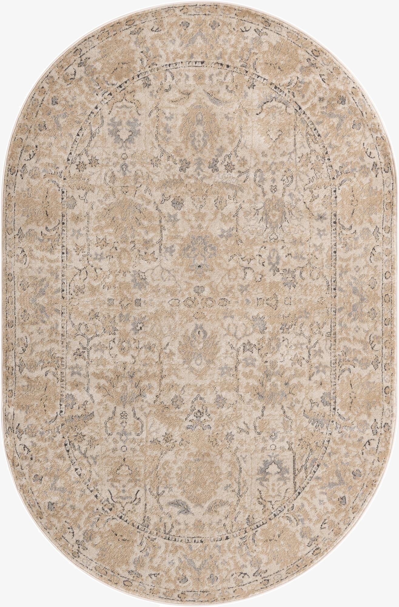 Primary image 6' 1 x 9' Oregon Oval Rug