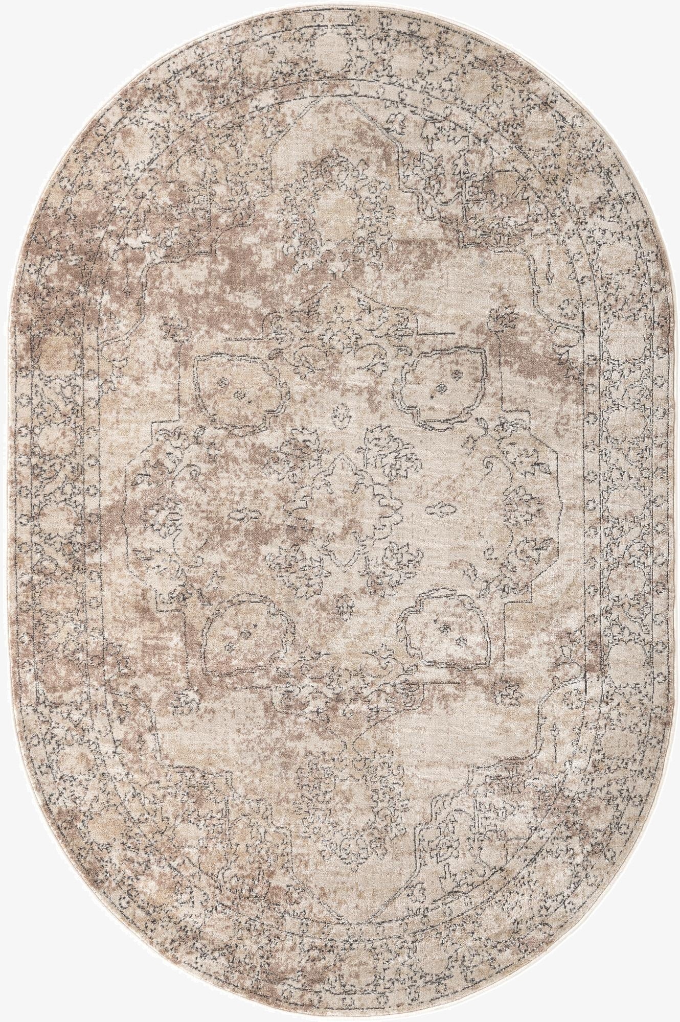 Primary image 6' 1 x 9' Oregon Oval Rug