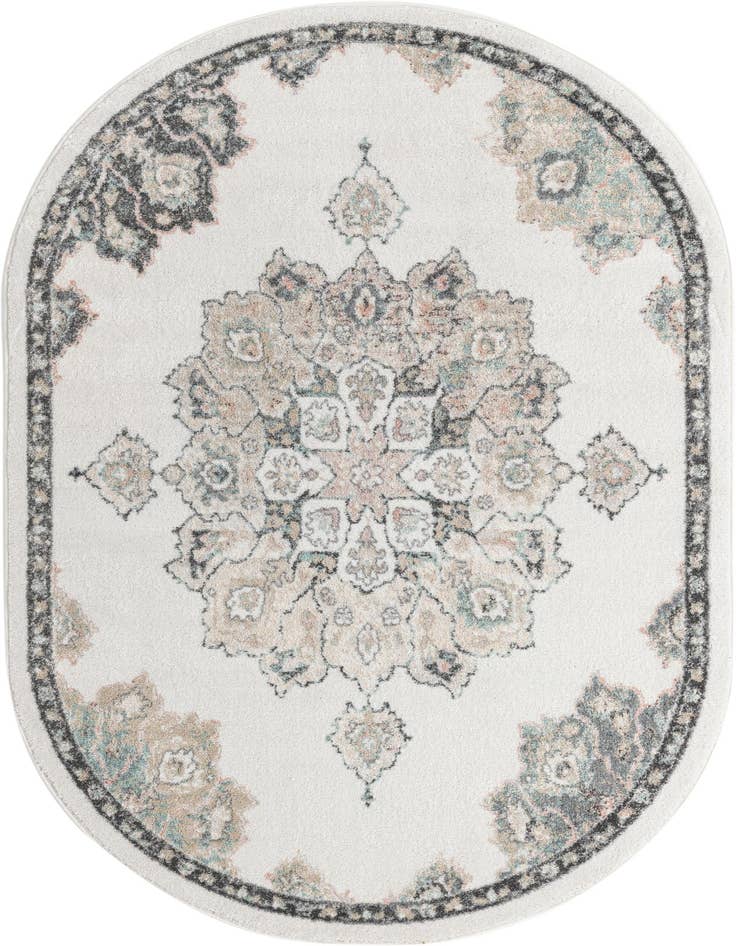 Detail image of 5' x 8' Parker Oval Rug