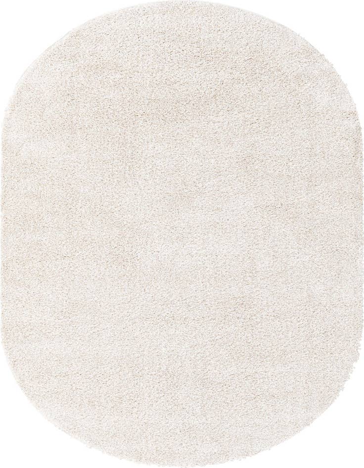 Detail image of 3' 3 x 5' 3 Solid Frieze Oval Rug
