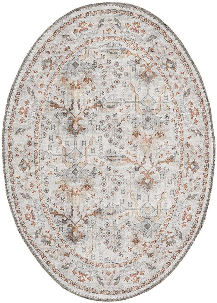2' x 3' 1 Washable Timeless Oval Rug