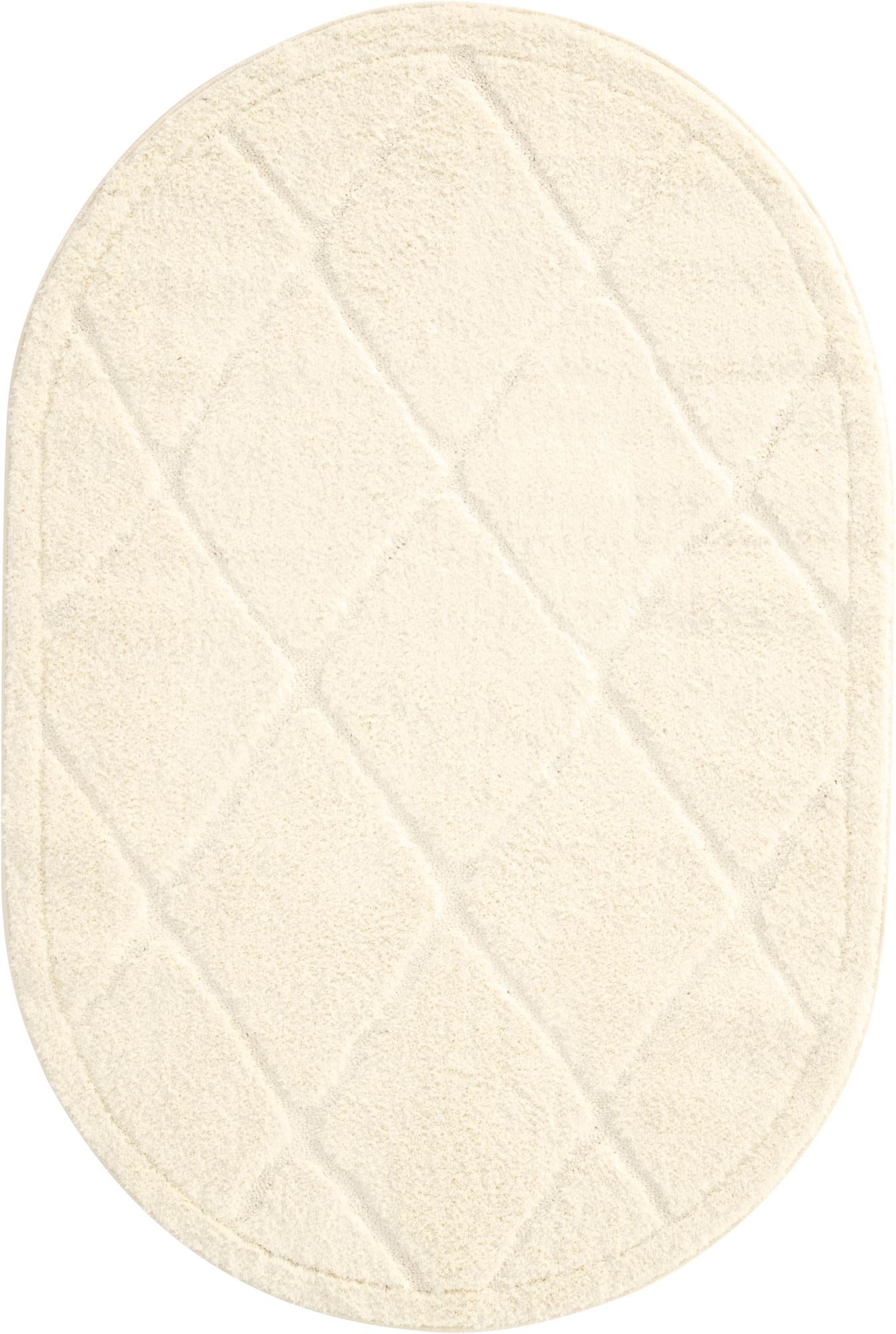 4' x 6' Trellis Shag Oval Rug
