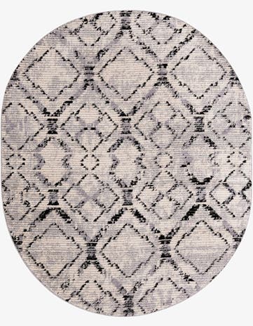 Ivory Tucson Oval Rug