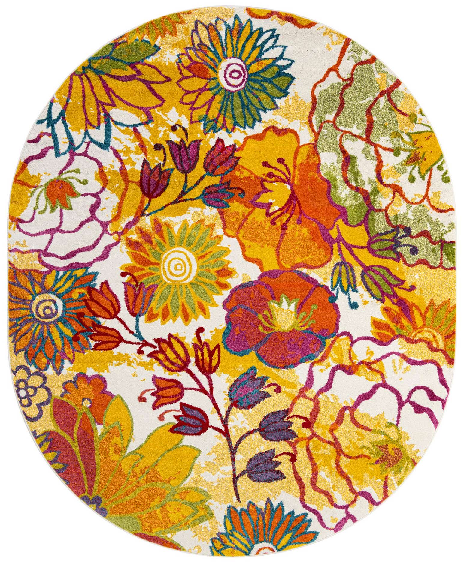 8' x 10' Tuscany Oval Rug
