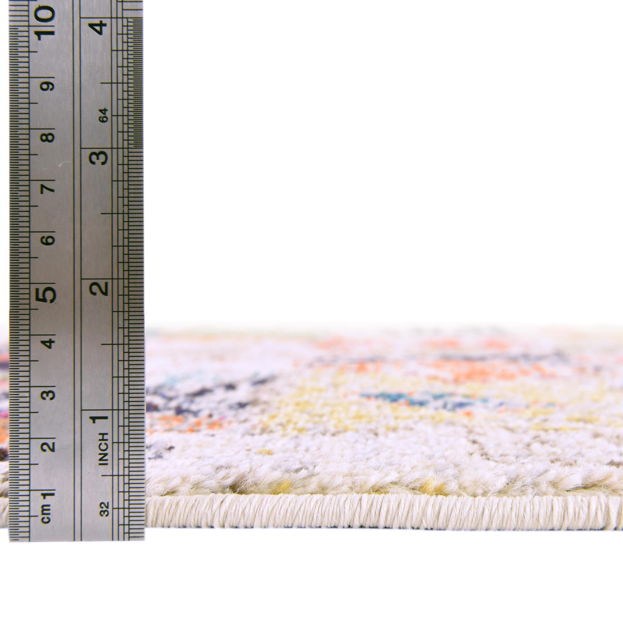 7' 10 x 10' Washable Vivid Oval Rug