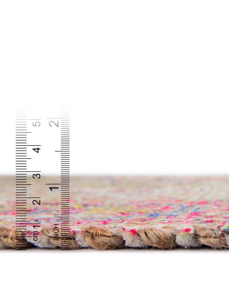 Detail image of 7' 10 x 10' Hand Woven Chenille Jute Rug