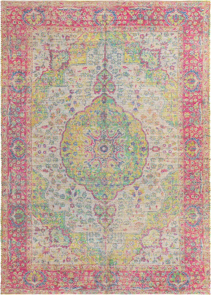 7' 10 x 10' Hand Woven Chenille Jute Rug