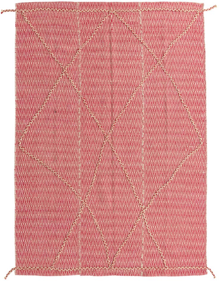 Detail image of 6' x 8' 5 Hand Knotted Moroccan Wool Rug